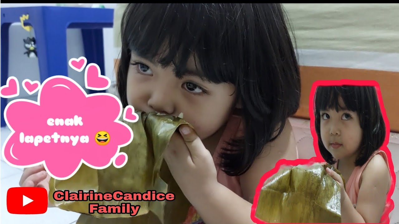 Video Lucu Dedek Makan Lappet || Cemilan khas orang batak 