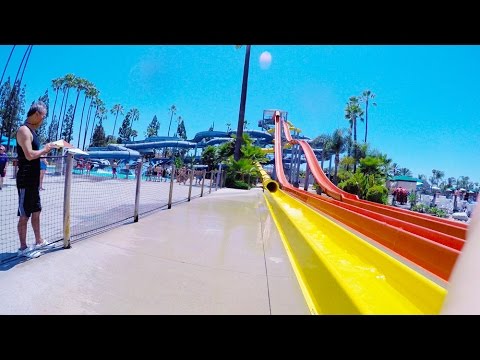 [4k] Pipeline - Knott's Soak City Waterpark (Buena Park, California) poverty level 2019