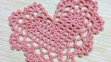 How To Make An Openwork Crocheted Heart Applique - DIY Crafts Tutorial - Guidecentral