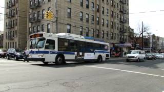 Orion VII Gen-II HLF Q104 at Broadway and 29th Street (4-14-12)