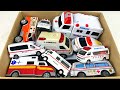 救急車の豊富なコレクション!ピーポー鳴るサイレン音と緊急走行を楽しむ!