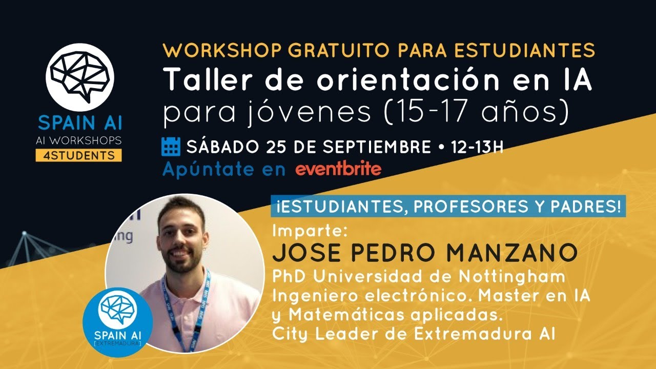 AI Workshop: Taller de orientación de IA para jóvenes de instituto