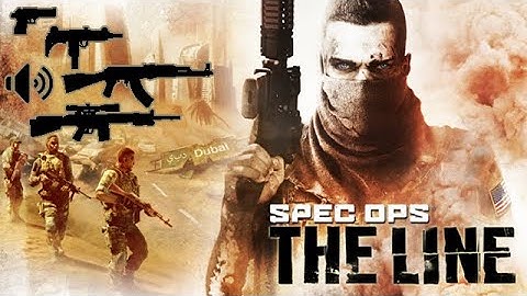 All guns (Spec OPS The Line)