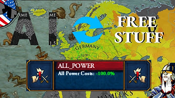What If GOOD AI Had 100% ALL POWER COST? - EU4 AI Only Timelapse