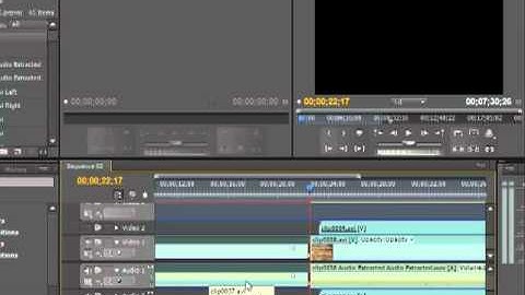 Premiere Pro CS5 Creating Transitions - Tutorial
