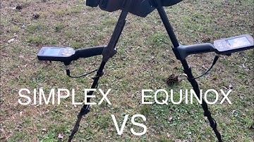 Nokta Makro Simplex VS Equinox 800 Metal Detecting