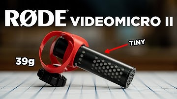 NEW COMPACT MIC of 2023 - RODE VideoMicro II