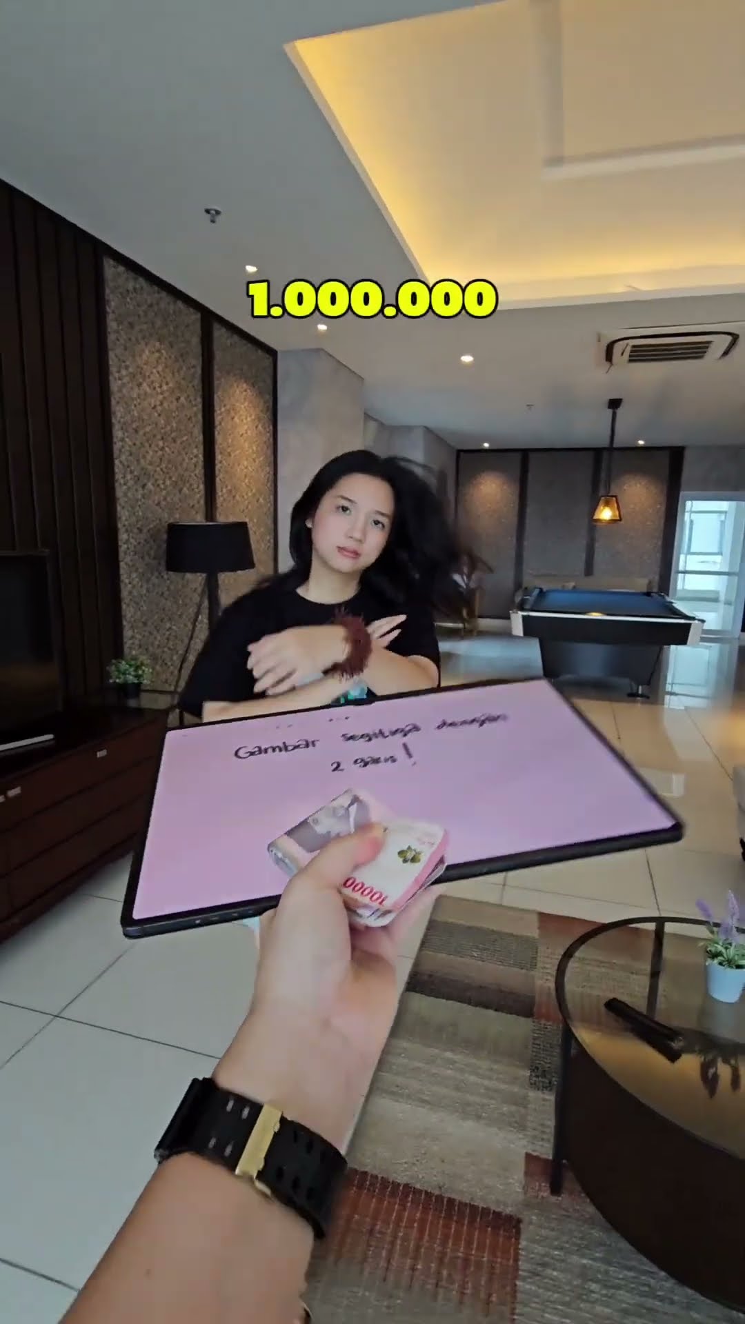 CHALLENGE BUAT SEGITIGA DENGAN 2 GARIS!