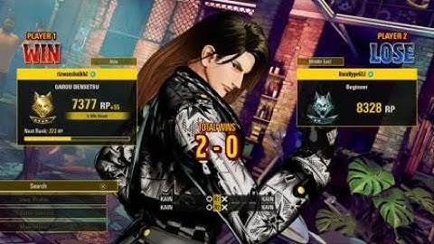 Master the art of Kain R. Heinlein in Fatal Fury: City of the Wolves! 💥