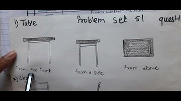Problem Set 51 (question 2) Class 5 Maths- Chapter 13 Three Dimensional Objects and Nets