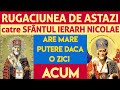 Rugaciune facatoare de minuni la sf ierarh nicolae