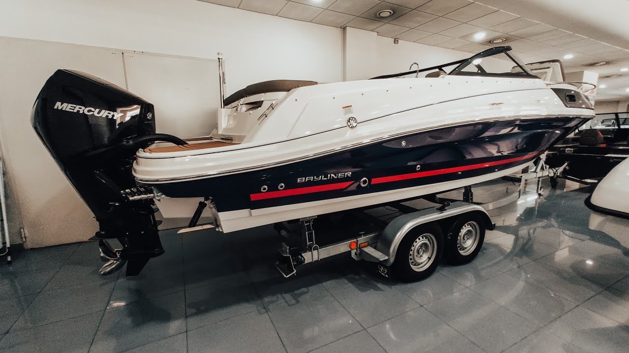 Обзор 6-метрового катера Bayliner с каютой - в свободной продаже! Катер, лодка, яхта - Bayliner🔥