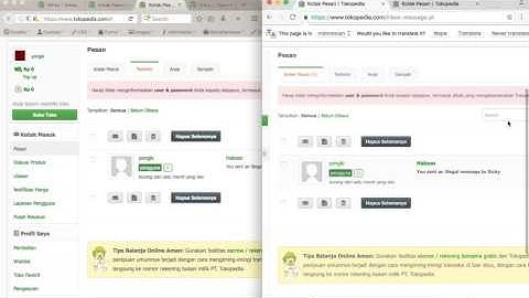 #5 Tokopedia - Missing CSRF Token that could Result Illegally Sending a Message