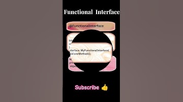✨The coolest feature in Java 8- Functional interface✨ #shorts #functionalinterface #java8