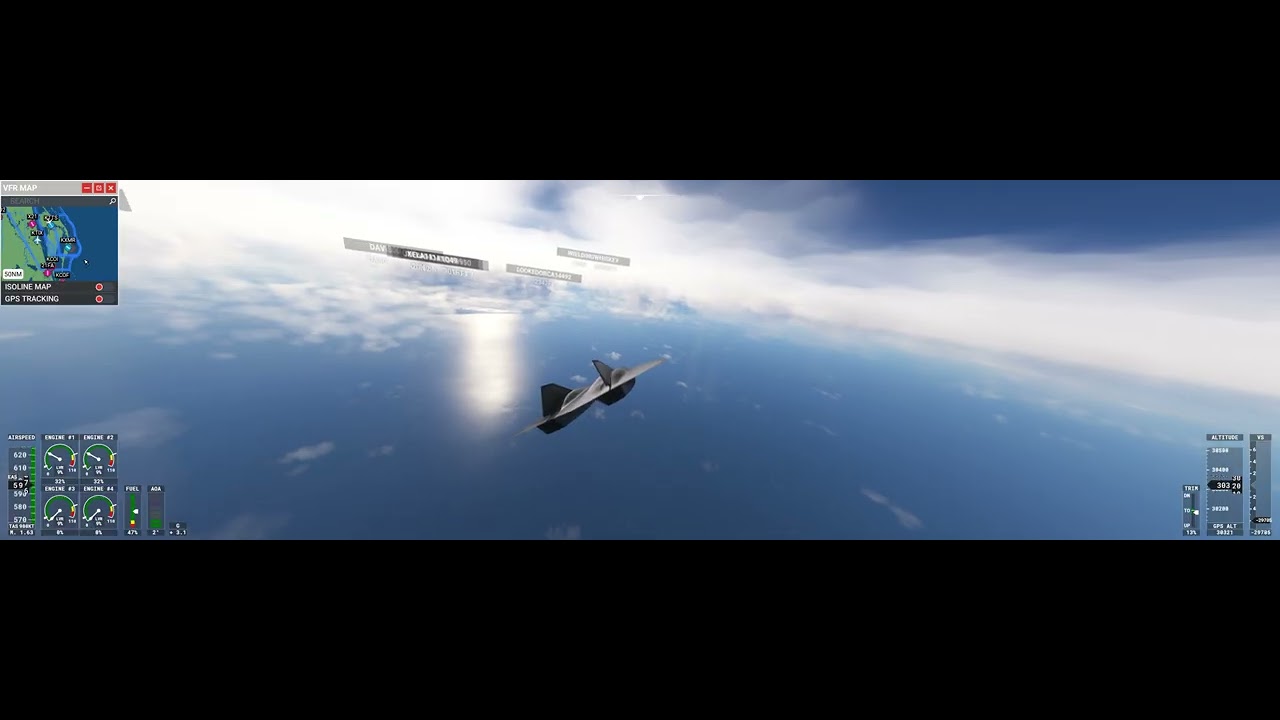 Microsoft Flight Simulator Dark Star Across Florida YouTube