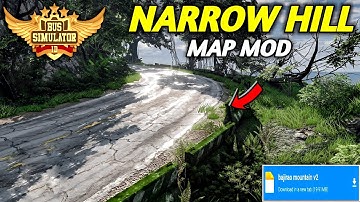 Map Mod Bussid 4.1.2 - Ets2 Narrow Mountain Hill Map Mod For Bus Simulator Indonesia।Bussid Mod Map