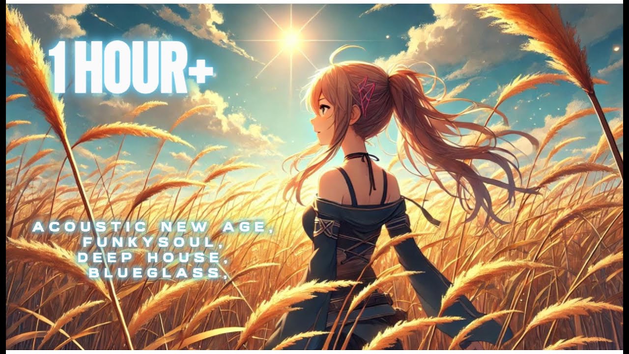 [1 hour+ ] Acoustic New Age, FunkySoul, Deep House, Bluegrass,