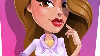 Making Woman Cartoon Character - Cute Business Girl design by GraphicMama