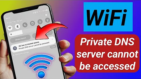How to Fix Private DNS server cannot be accessed Wifi 2025 || Wifi No internet Access problem