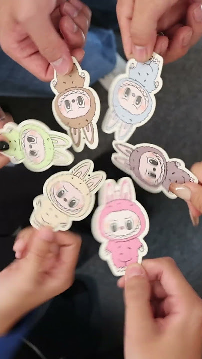 😍 Let’s open together fluffy & cute LABUBU Macarons!