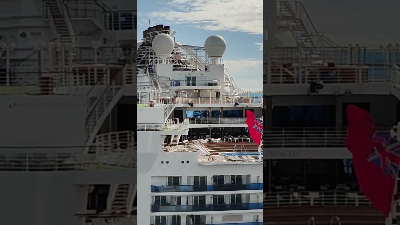 🚢 Vintage Beauty Alert! Grand Princess Arrives in Juneau! 🏔️#alaska #lastfrontier #juneaualaska