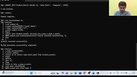 PL/SQL Cursors Explained | Implicit, Explicit, FOR Loop, Parameterized & FOR UPDATE |