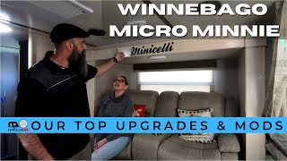 Winnebago Micro Minnie  Our Top Upgrades & Must Have Mods