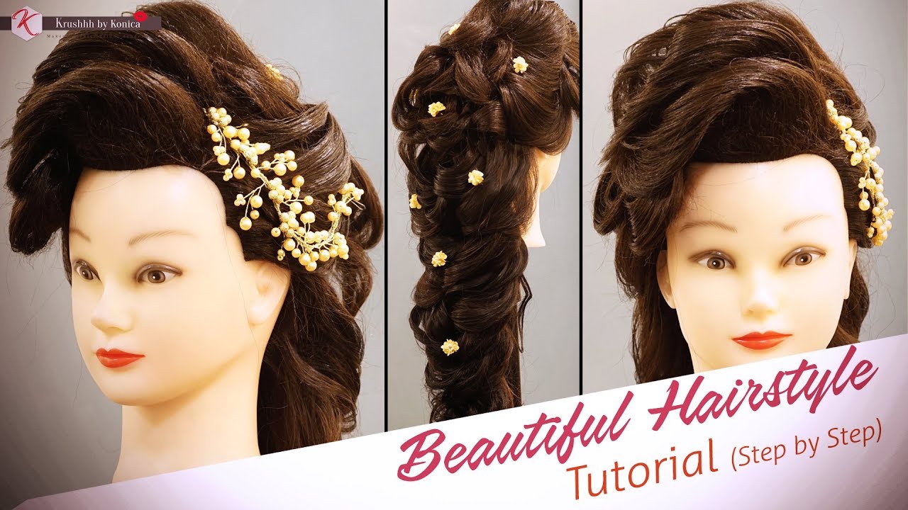 Beautiful Hairstyle Tutorial  Step by Step Trendy 