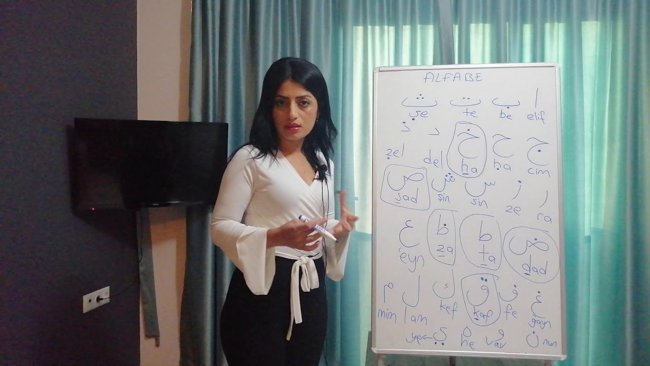Arapça alfabe yazımı ve harflerin telaffuzları nasıl yapılır? - Arapça Ders 1 #arapçaöğreniyorum