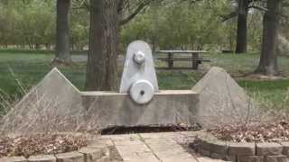 Silver Bridge Memorial and the Mothman (Gallipolis)
