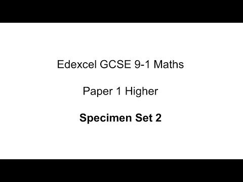 EdExcel GCSE 9-1