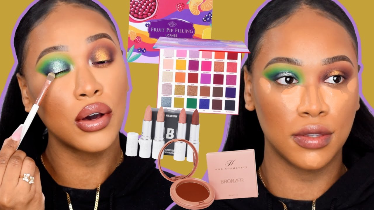 TESTING UCANBE FRUIT PIE FILLING PALETTE...FULL FACE GRWM!