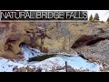 Nature Walk - 4k60 - Natural Bridge Falls in Montana - Virtua Treadmill Trails Tour - City Walks