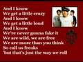 That's Just The Way We Roll - Jonas Brothers - Lyrics