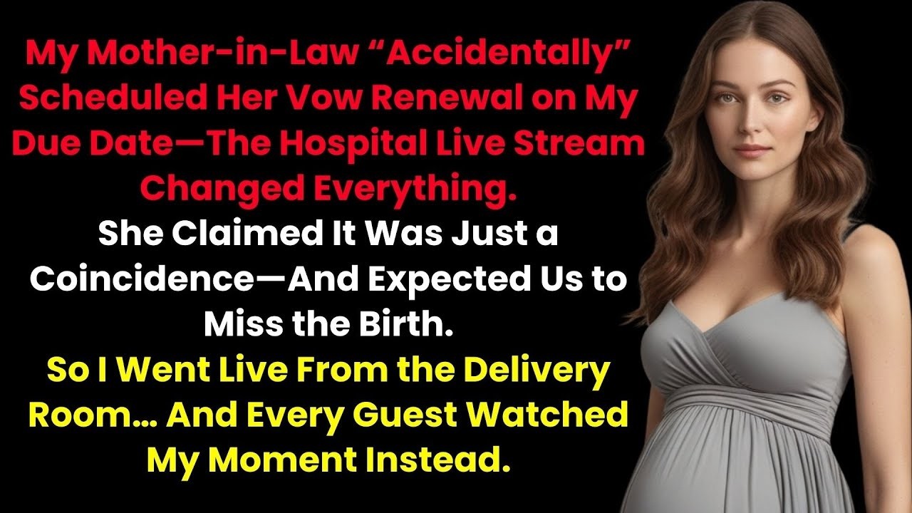 My Mother in Law 'Accidentally' Scheduled Her Vow Renewal on My Due Date—The Hospital Live Stream