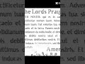 Beautiful: Our Father in German #lord #jesus #prayer #christian #bible #germany