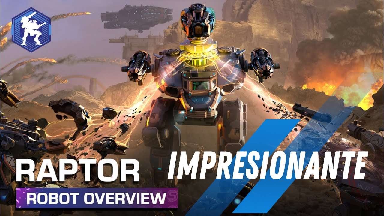 [WR] Reaccionando a RAPTOR Nuevo Robot en War Robots 10.1 #warrobots ...