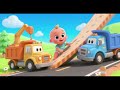 Baby Trucks Fix Tilted Road Nursery Rhymes Kids Songs