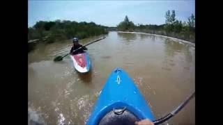 Kayaking the Frio River flood May 2016