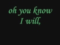 I Will - Alison Krauss [Lyrics]