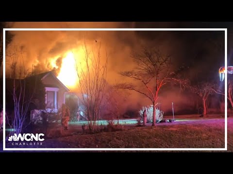 House catches fire