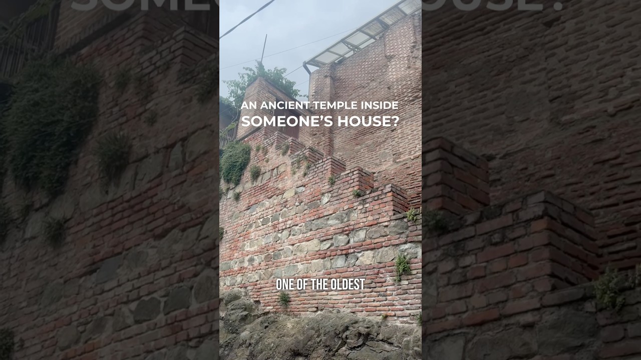 An ancient temple inside a home