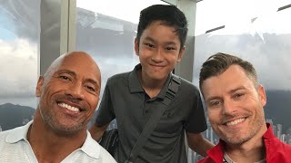 DWAYNE THE ROCK JOHNSON VLOG HONGKONG TRIP (Azka and Deddy Corbuzier)