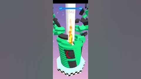 Stack ⚽⚾🥎🏀🎱🏐 gameplay #stackballgame #stackball #stack #gameplay #gaming #game #short #shorts  #⚾🥎🏀🧿