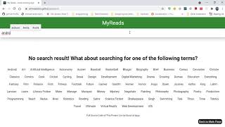 My Reads - Book Tracking App