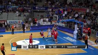 Rejected Nemanja Dangubić Stops Great Play By Zadar With A Great Block