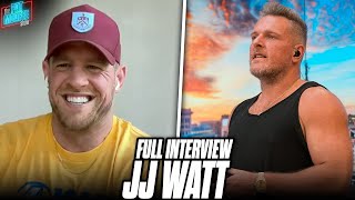 JJ Watt Talks TJ Watt Passing Him In Sacks, Cementing Himself In NFL History | Pat McAfee Show