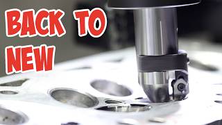 Rebuilding Worn-Out Ferrari Cylinder Heads