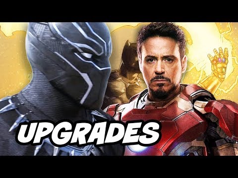 Black Panther Behind The Scenes Promo and Infinity War Suit Upgrades