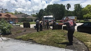 First-Responders Finish Man’s Yard Work After Saving Him From Heart Attack